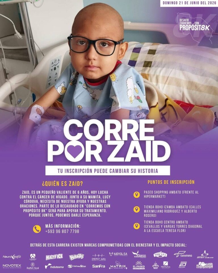 8K Yo Corro Con Propósito: La Carrera Solidaria que Transforma Vidas en Ambato